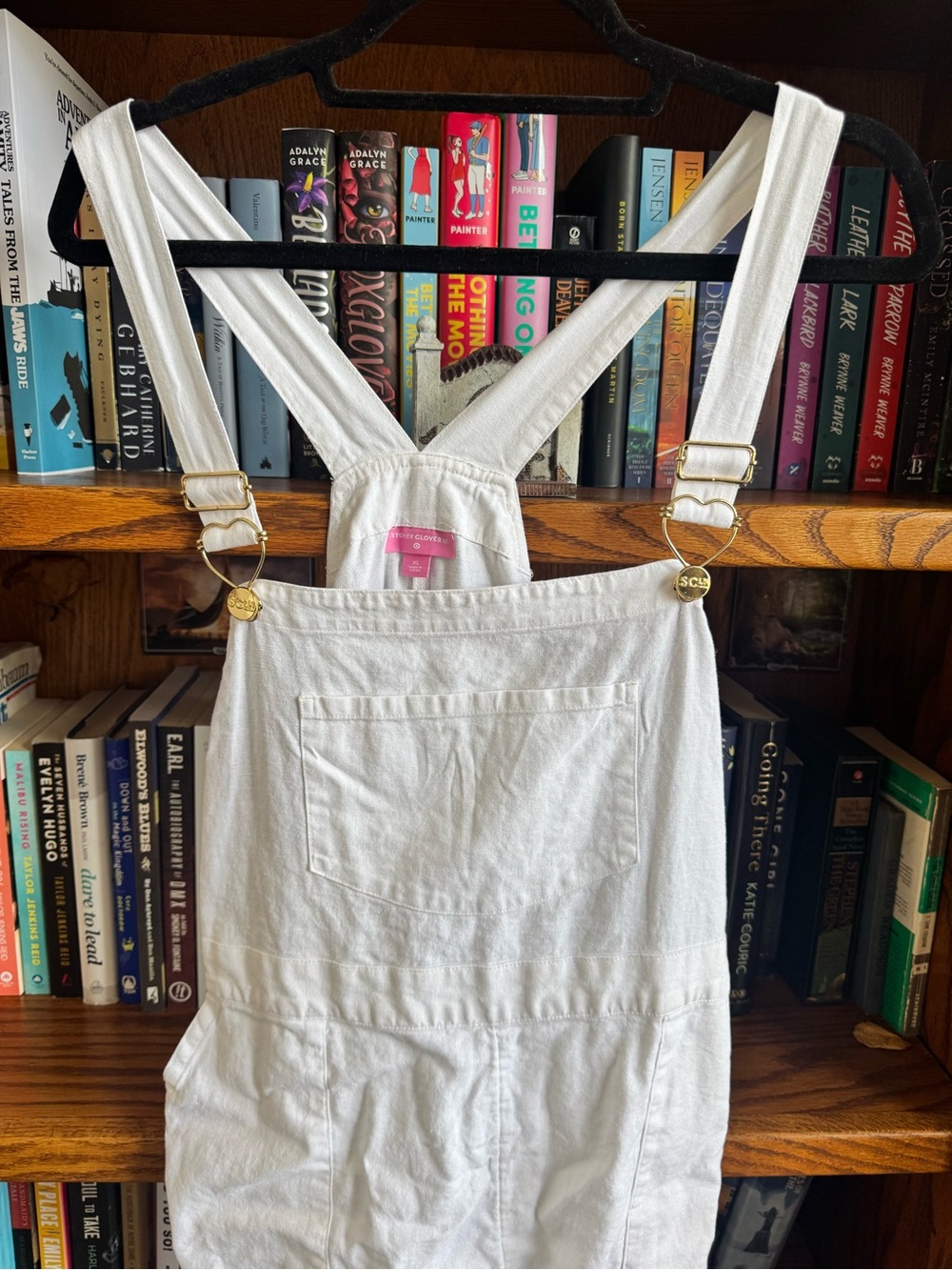 Stoney Clover Lane White Overalls